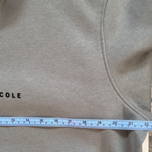 Men’s Kenneth Cole Cotton Blend Quarter Zip Long Sleeve Shirt | Size L - Picture 7 of 8